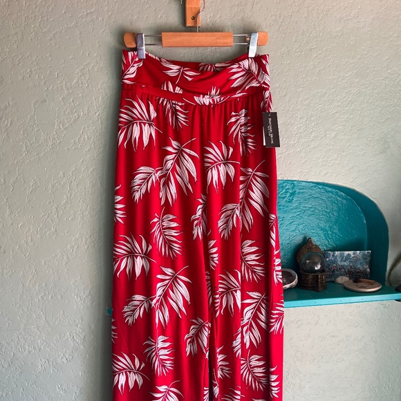 NWT Beechers Brooke Foldover Waist Wide Leg Pants - Picture 4 of 6